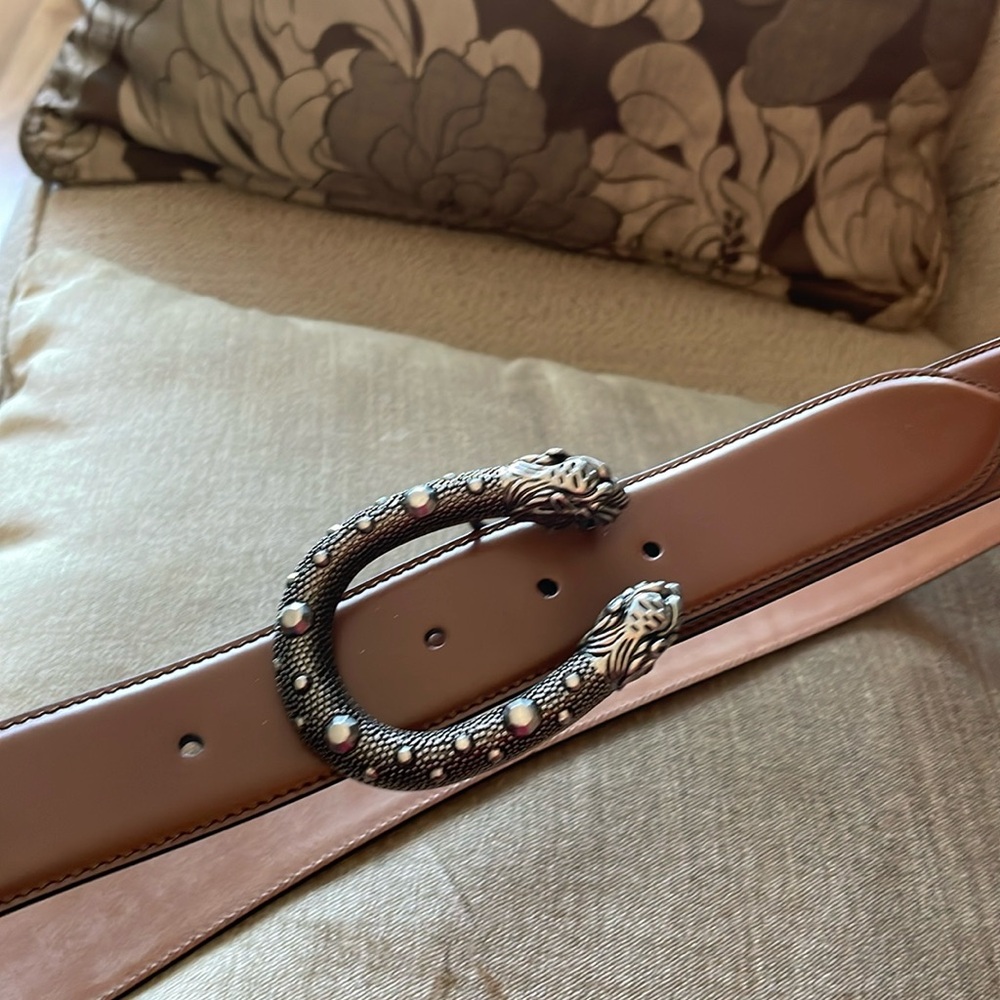 NWOT gucci Dionysus leather belt (unisex)